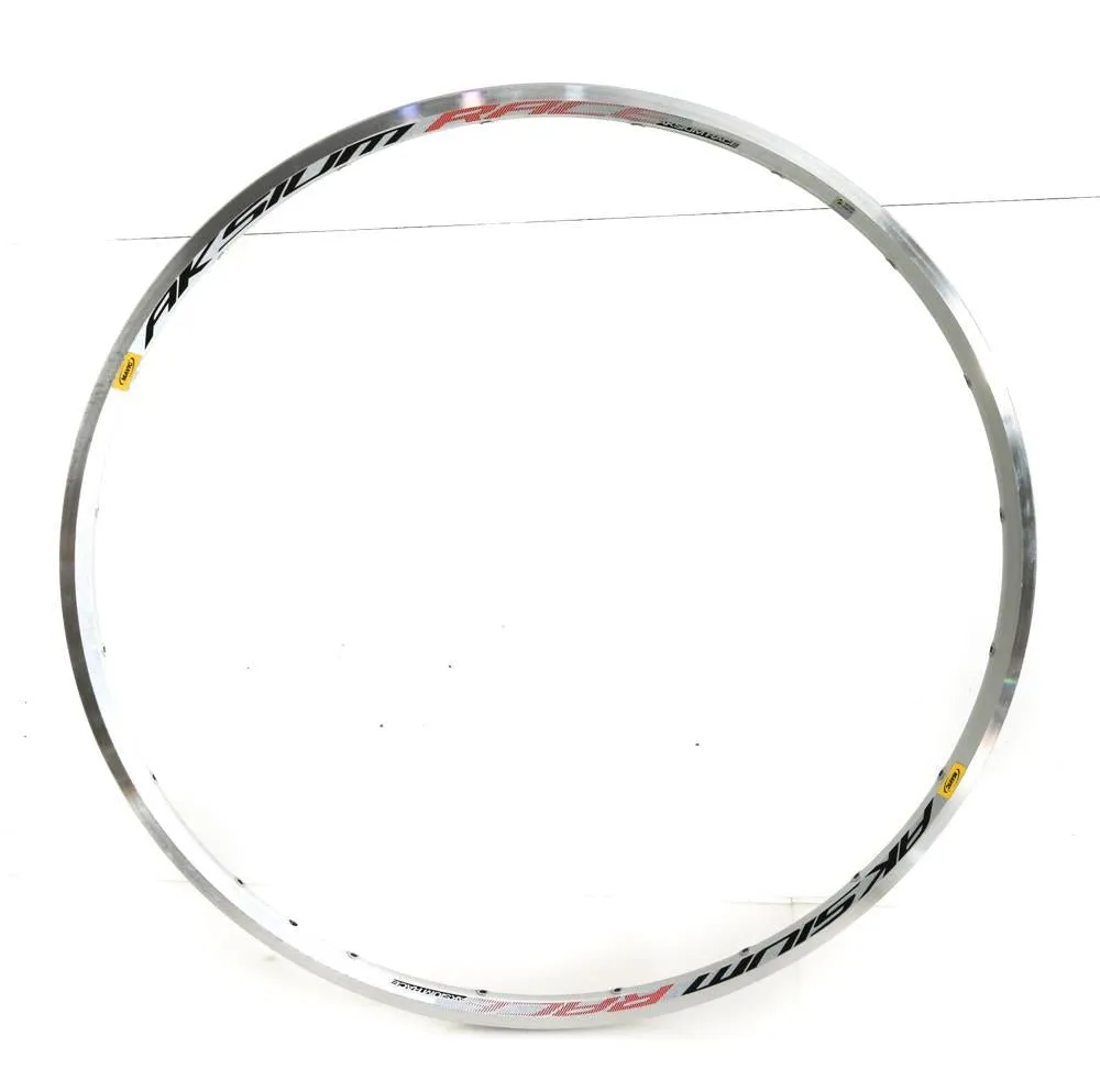 1 QTY Mavic Aksium Race 20H Road Bike Rim 700c Double Walled Aluminum New Blem