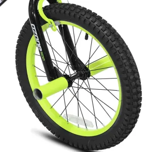 18" Ozone 500 X Scream Black-Green, Front Wheel