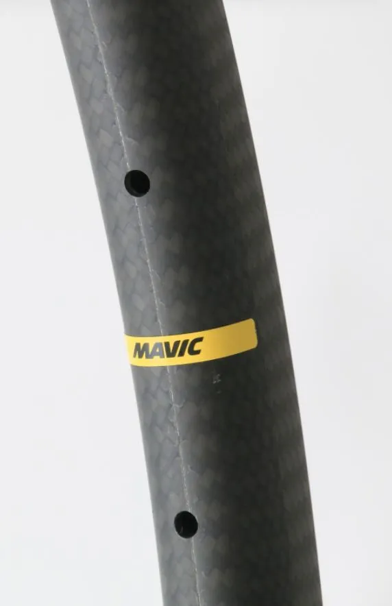 2 Mavic 700c CXP Pro 25 20 Hole Carbon Road CX Bike Rims UST Tubeless Disc NEW