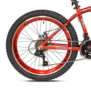 24" Ozone 500 Fragment (Red), Replacement Rear Wheel