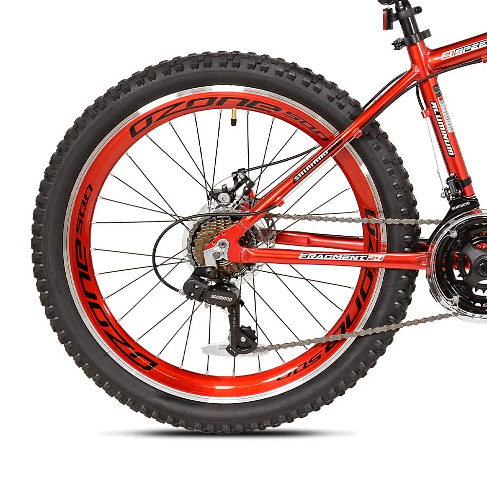 24" Ozone 500 Fragment (Red), Replacement Rear Wheel
