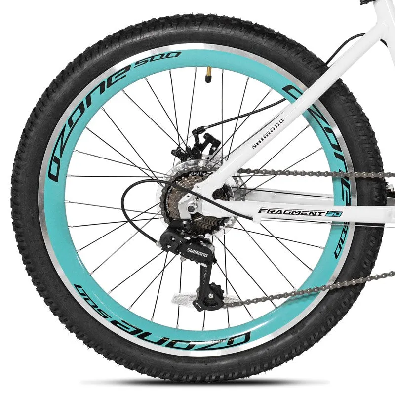 24" Ozone 500 Fragment (White), Replacement Rear Wheel