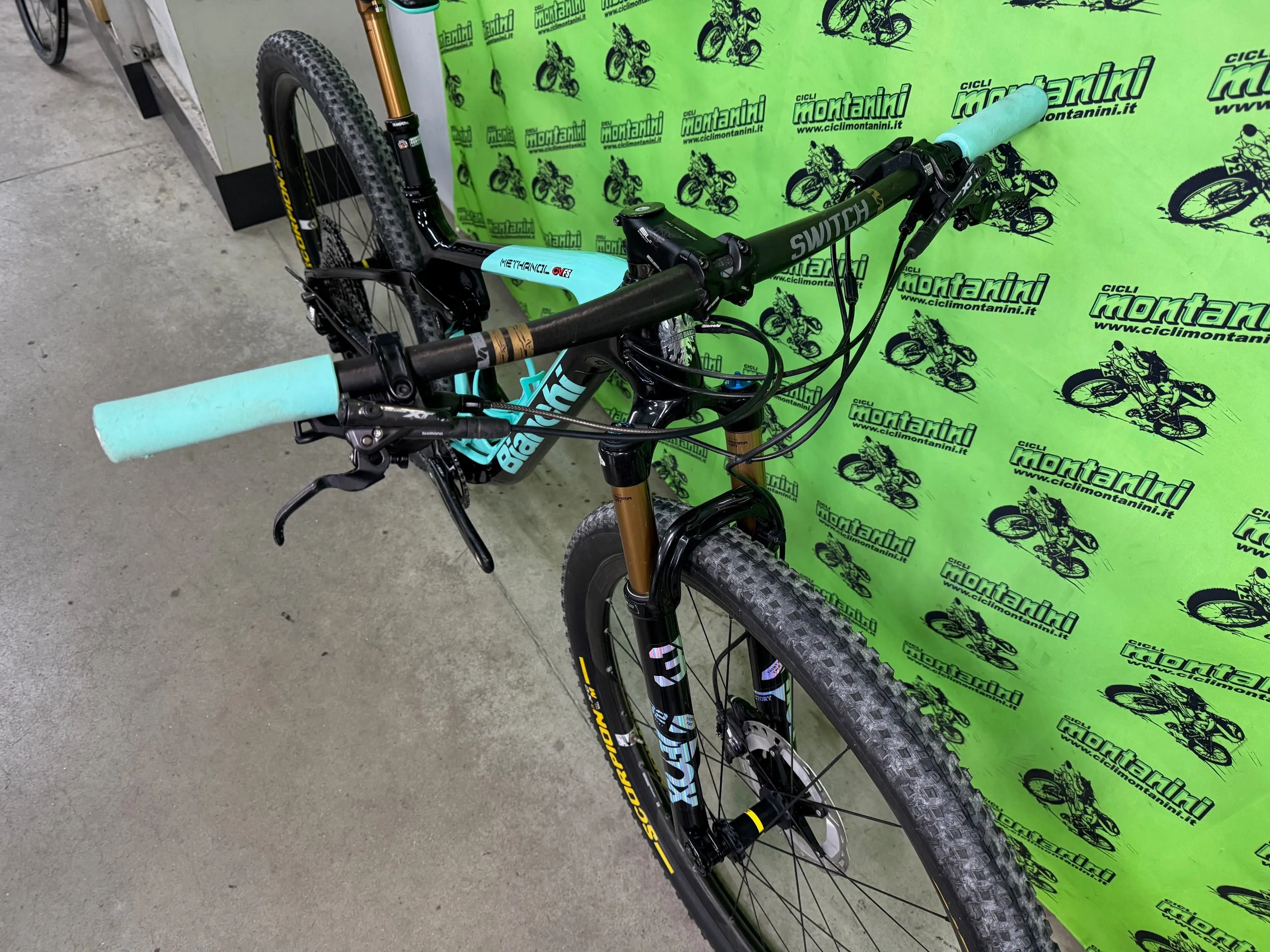 Bianchi Methanol CV FS 9.2 2022 - Shimano XTR 1x12sp - Mavic Crossmax SLR