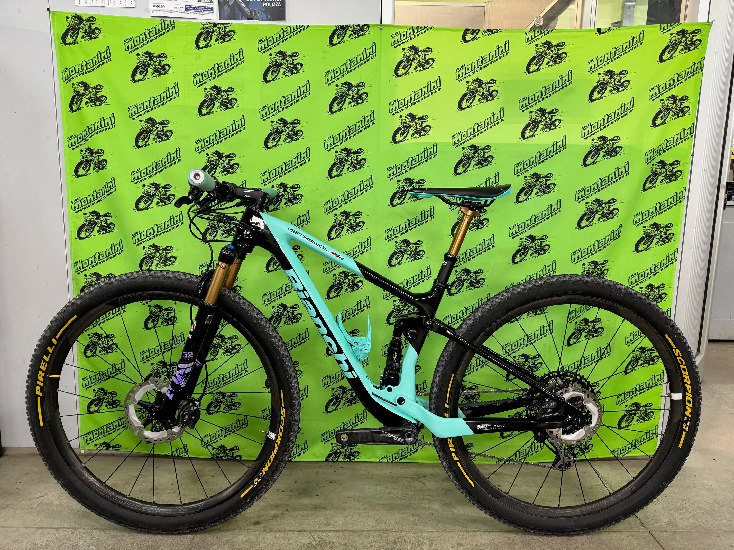 Bianchi Methanol CV FS 9.2 2022 - Shimano XTR 1x12sp - Mavic Crossmax SLR