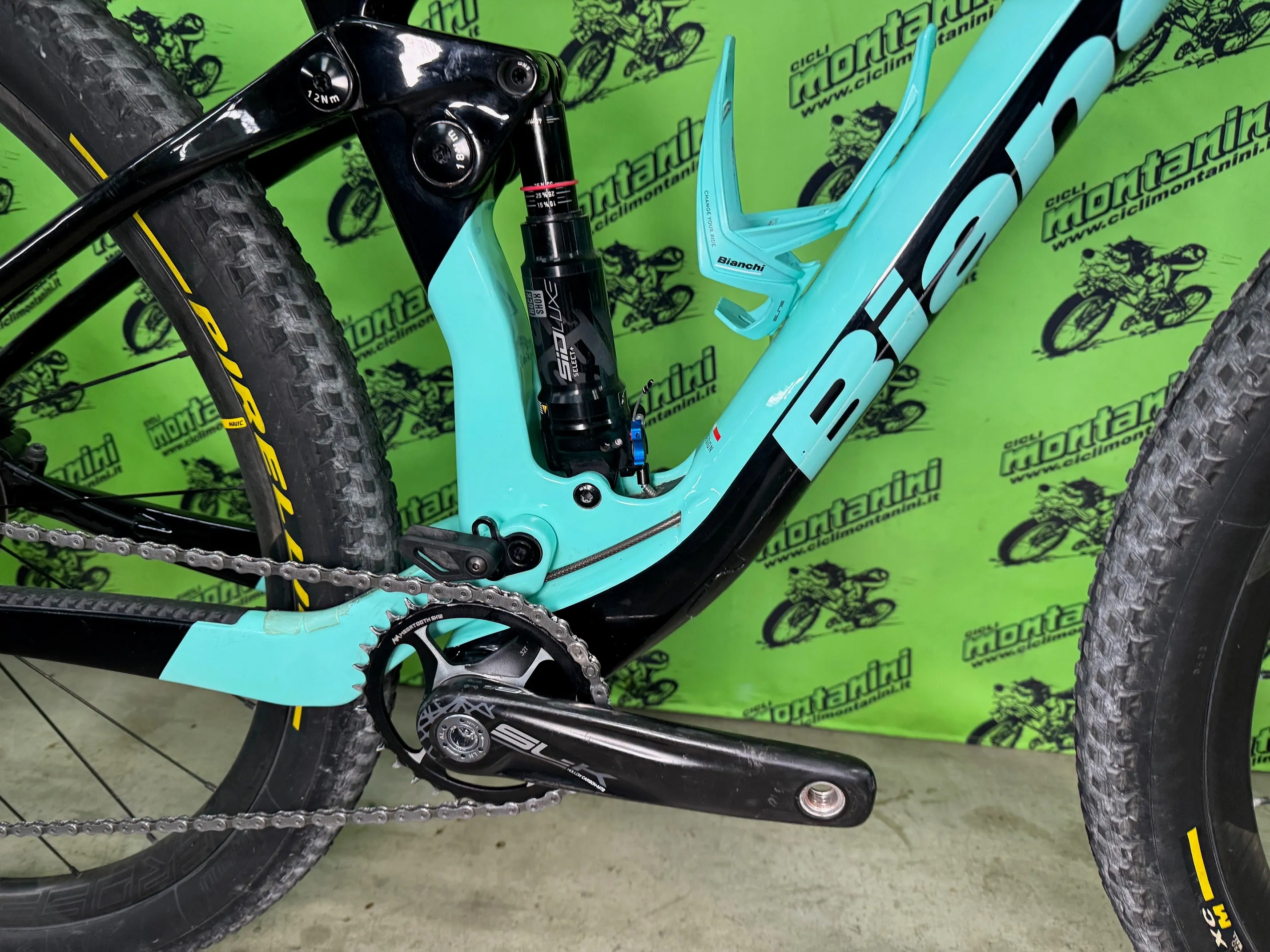 Bianchi Methanol CV FS 9.2 2022 - Shimano XTR 1x12sp - Mavic Crossmax SLR