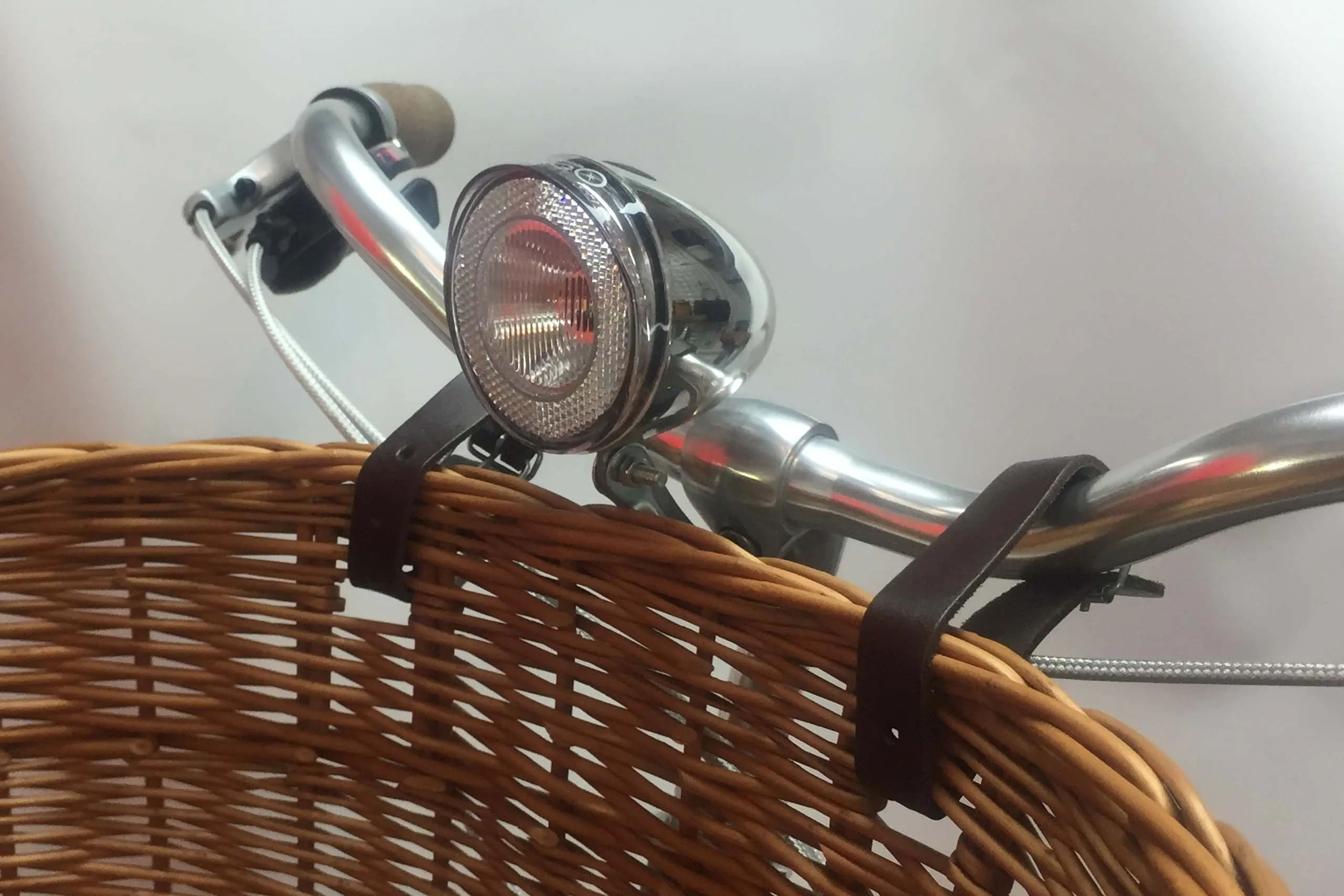 Bracket for Bike Headlamp (to use with a basket)