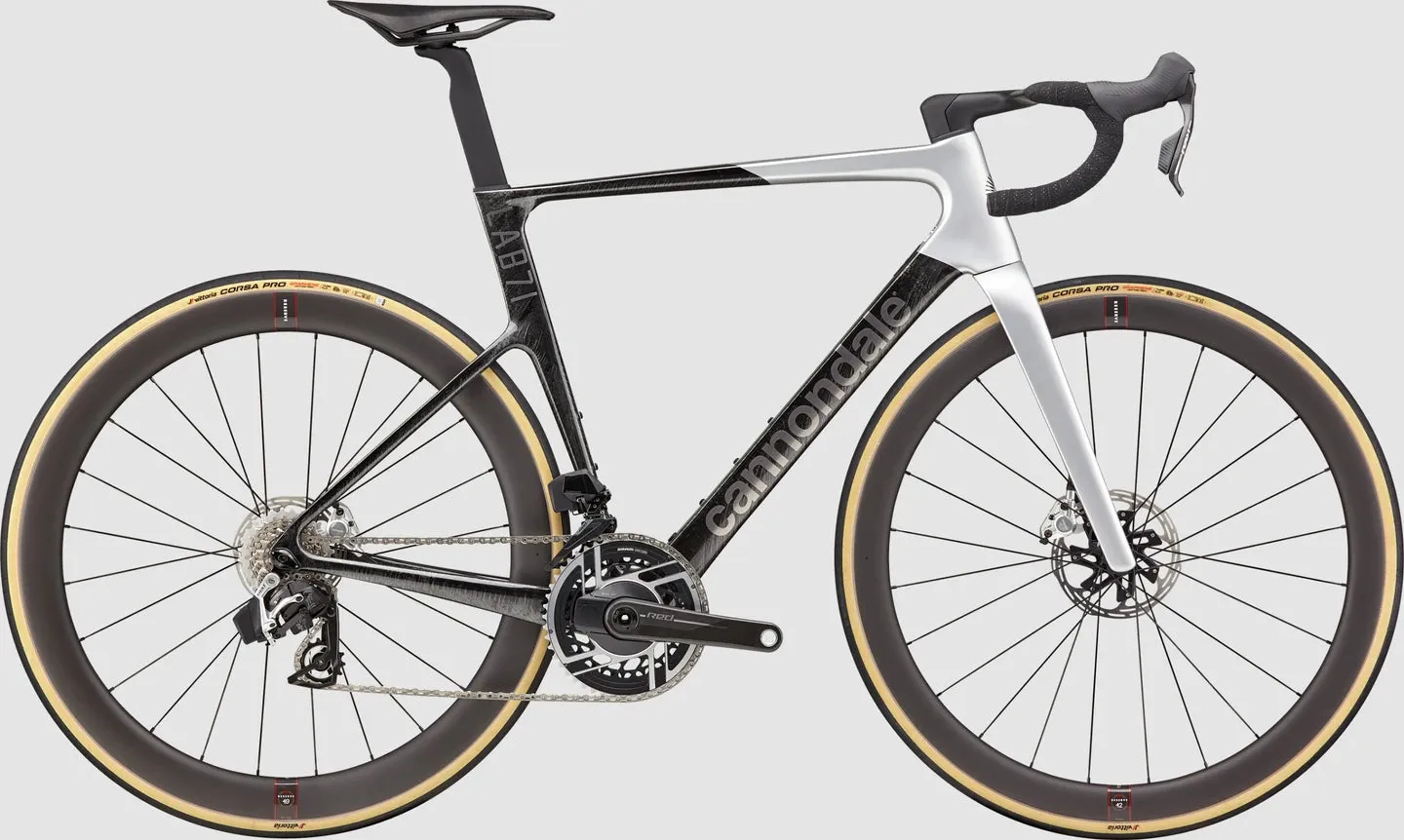 Cannondale SuperSix Evo Lab71 2025 - Sram Red AXS 2x12sp - Reserve Turbulent Aero 42F/49R
