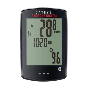 Cateye Padrone Digital Cyclocomputer (Black)