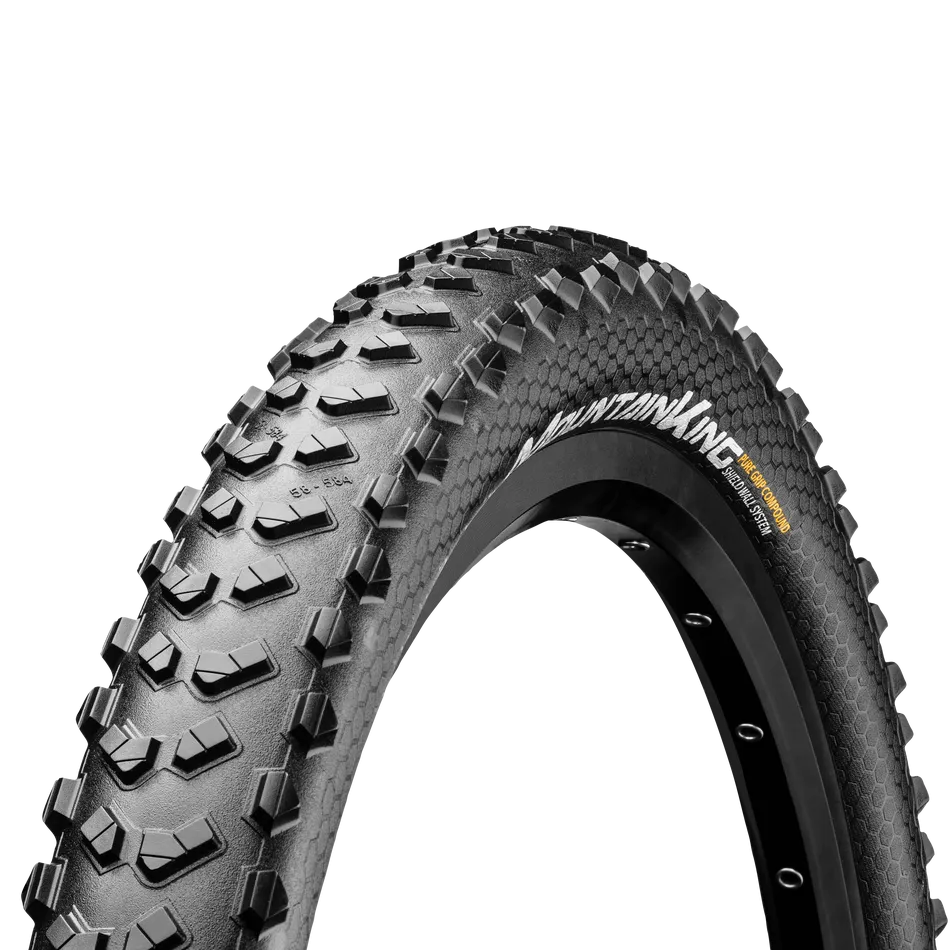 Continental Grand Prix Mountain King Shieldwall 27.5" Tubeless Ready Folding Tire (Black/Black)