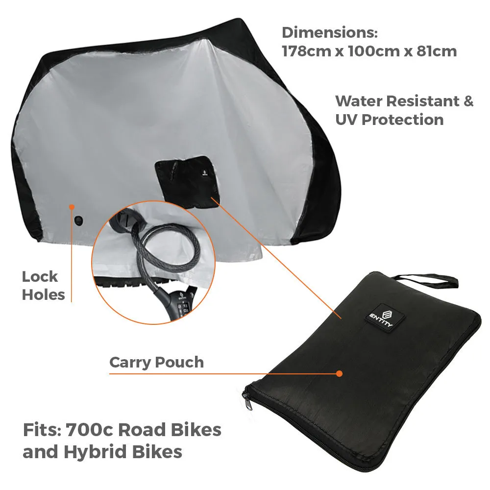 Entity RC30 Waterproof Bicycle Cover for Road Bikes