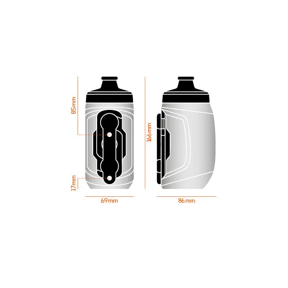 Fidlock Twist 450 Kids Bottle   Bike Base