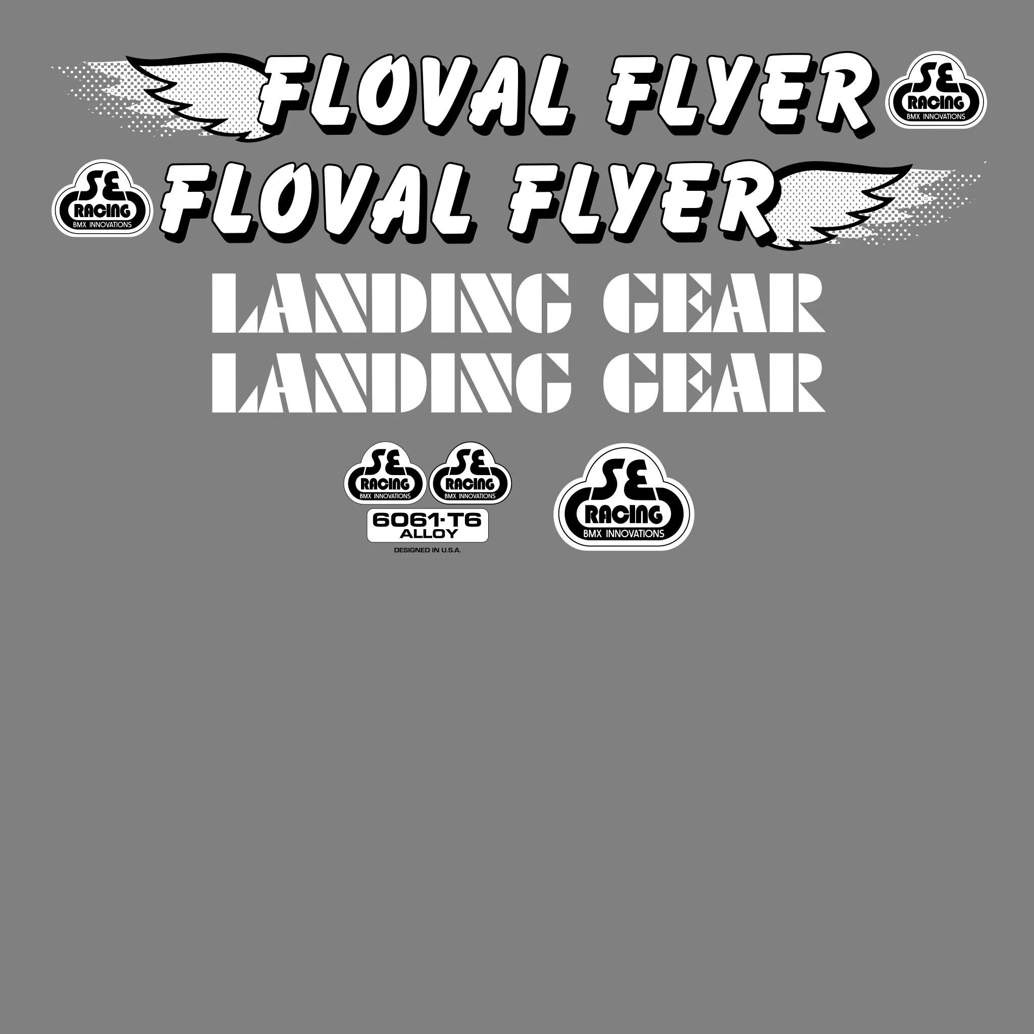 Floval Flyer Decal Set Se Bikes
