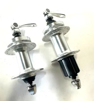 Formula  Alloy Front   Rear Set 6 Bolt Disc 100mm 135mm 36 Hole QR  HG 10 spd