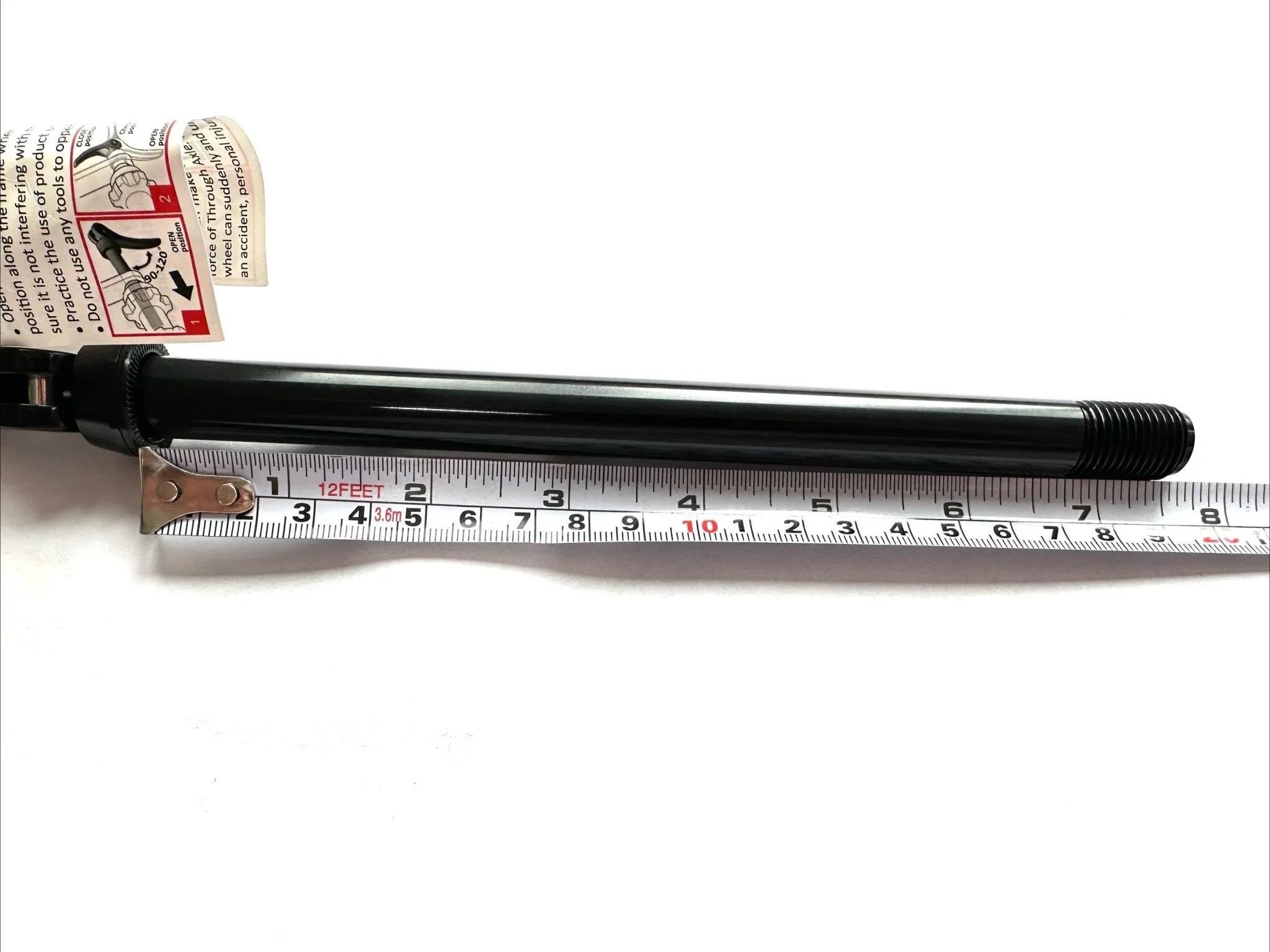 Framed 150mm Alloy Thru Axle 15mm x 190mm Quick Release 15 x 190 Fat Bike  New