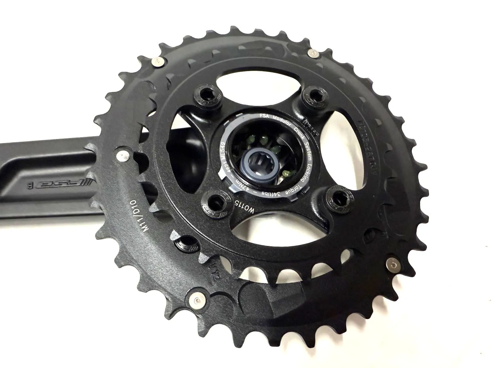 FSA Afterburner 2X Modular BB392EVO Mountain Crankset 175mm 11/12 Speed 26 x 36t