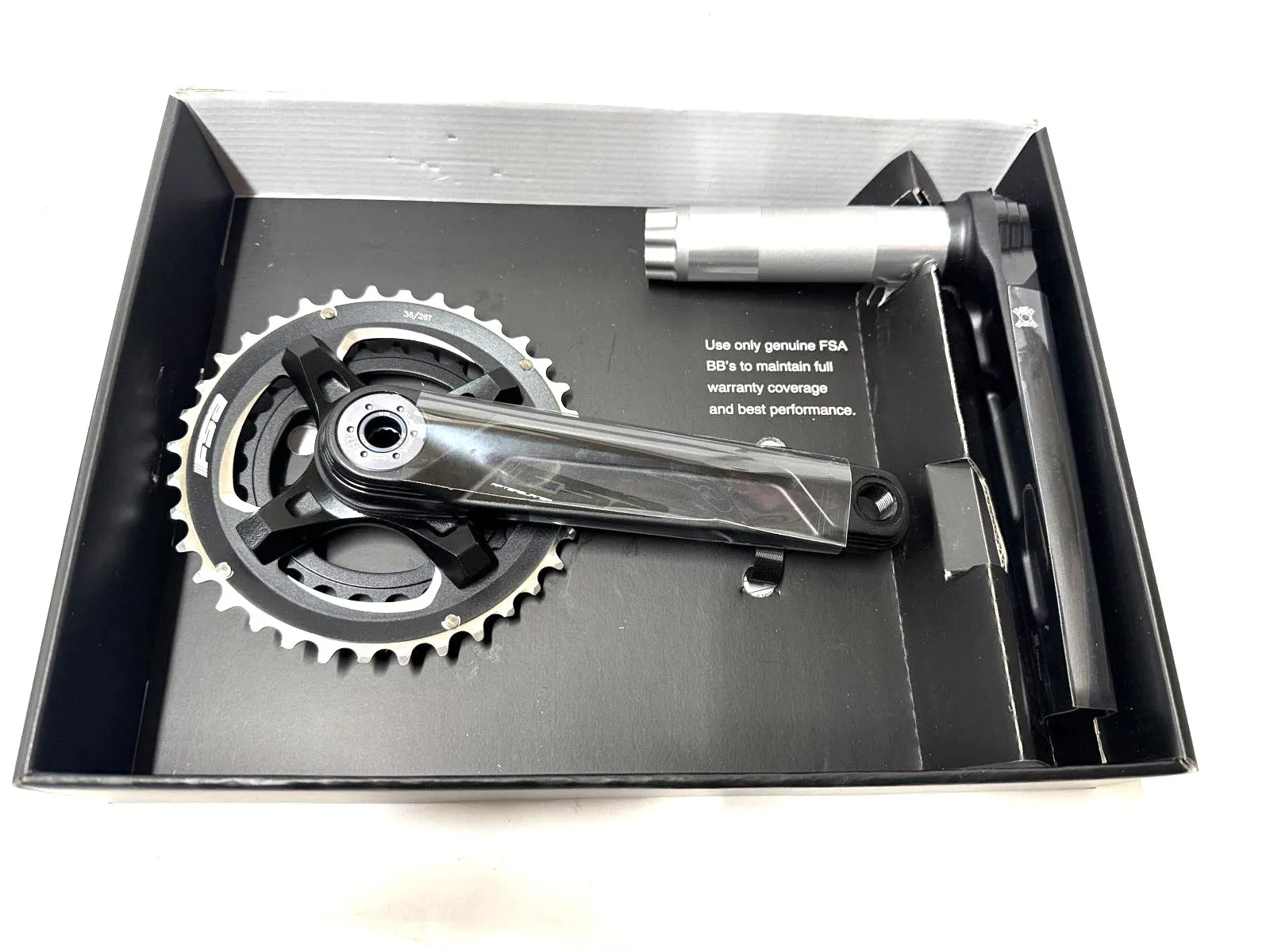 FSA Afterburner 2X Modular BB392EVO Mountain Crankset 175mm 11/12 Speed 26 x 36t