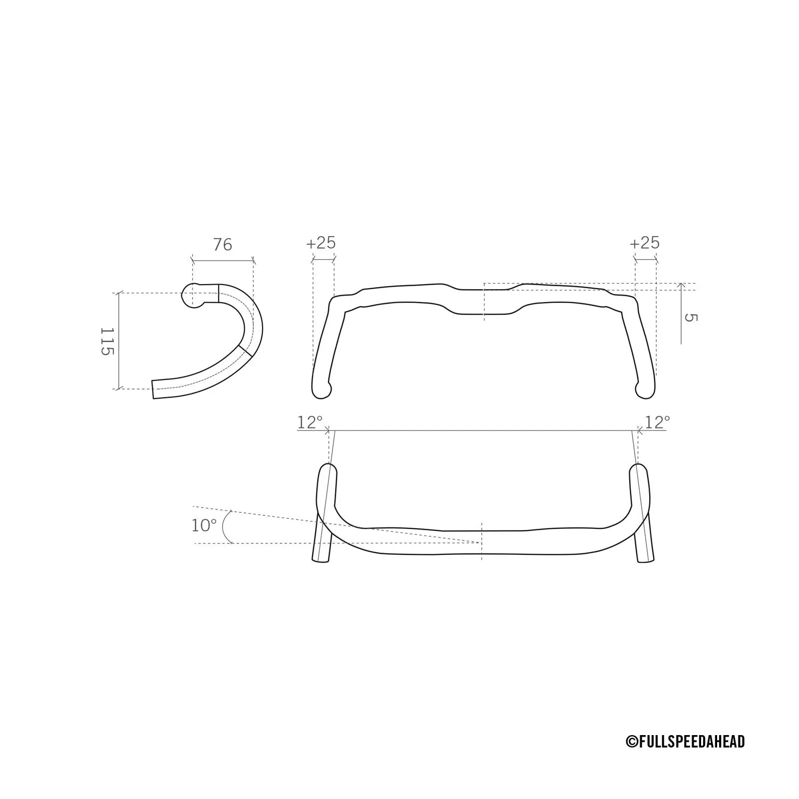 FSA K-Wing AGX Carbon Handlebar