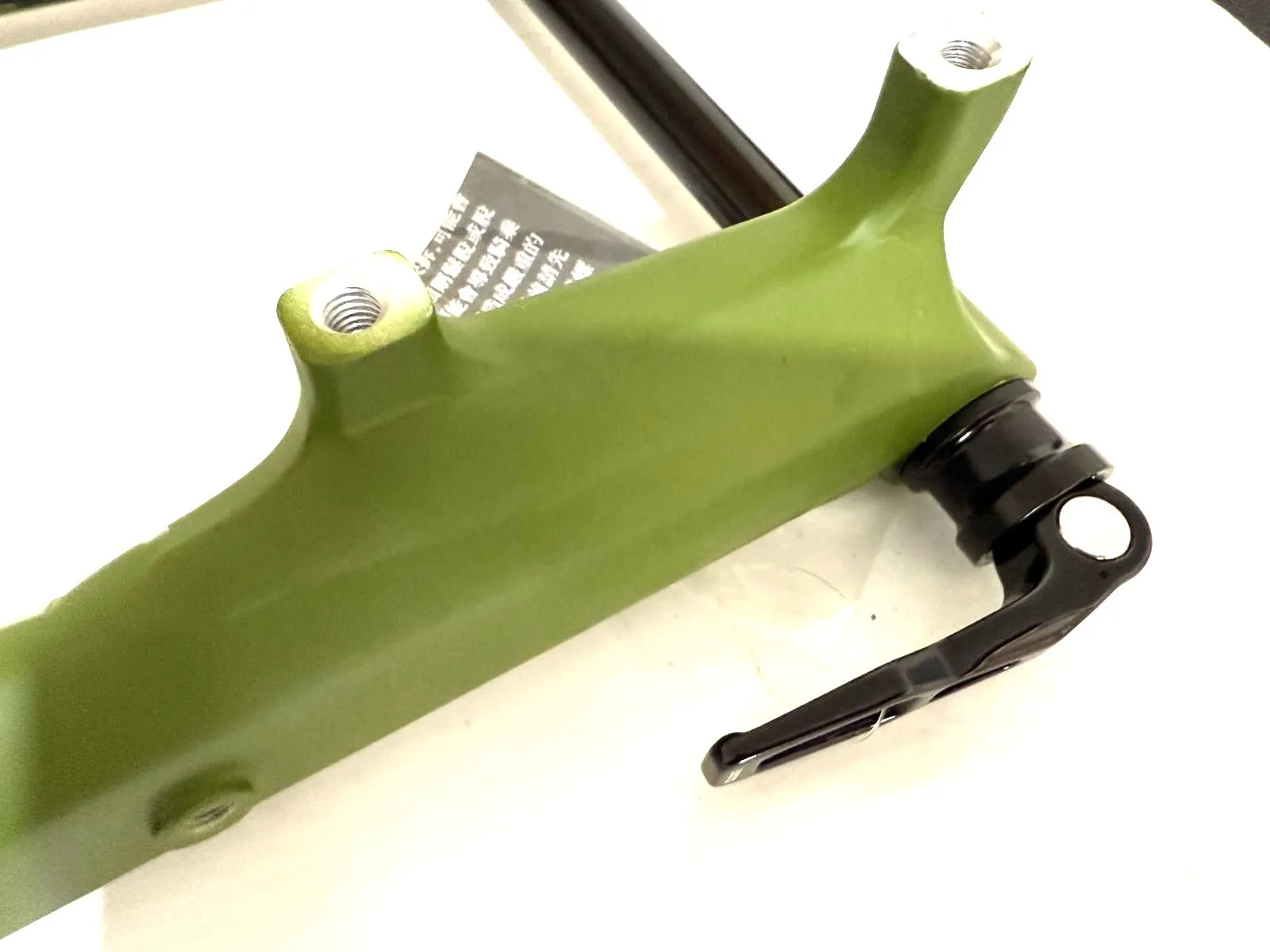 IZIP Tapered 26" Threadless Fat Bike Fork 150mm 15mm  Axle Disc Axle Crown 470mm