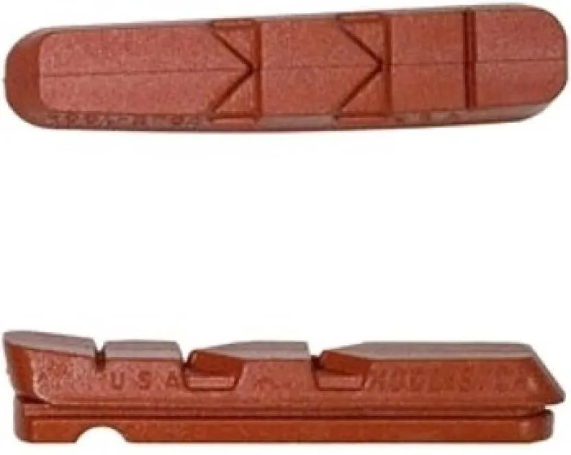 Kool Stop MTTSA MTB Rubber Rim Brake Pads (Salmon)
