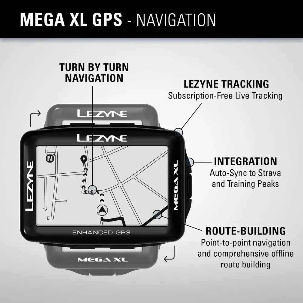Lezyne Mega XL GPS - Smart Loaded Kit