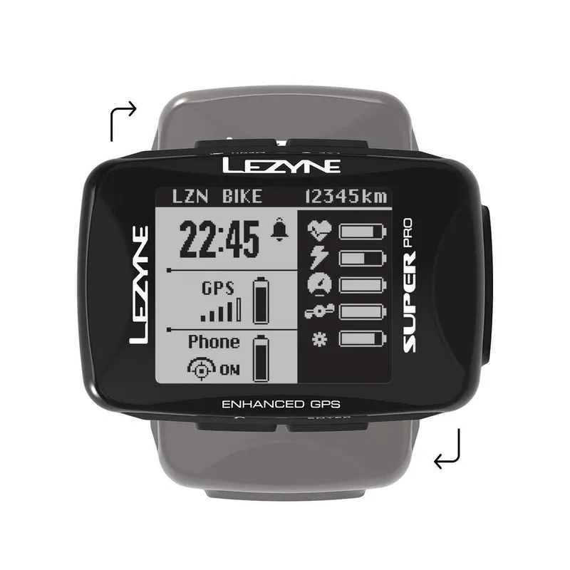 Lezyne Super Pro GPS Loaded Bike Computer
