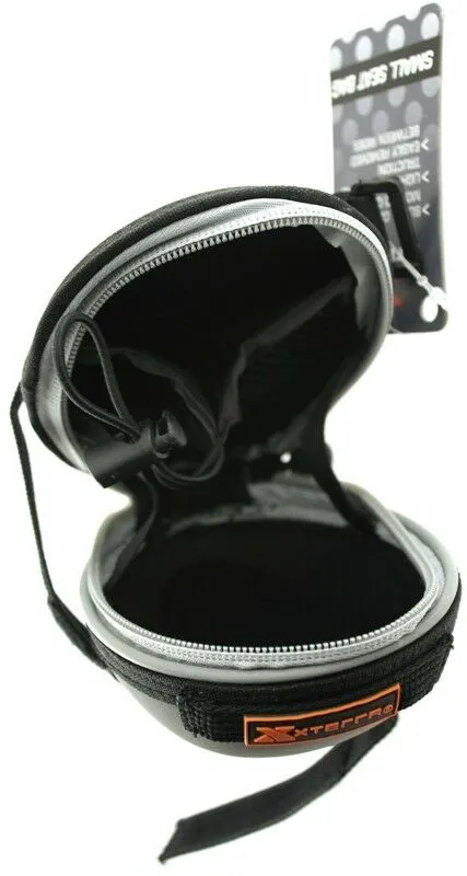 Lot of 10 XTERRA Small Bike Bicycle Seat Bag Case with Universal Strap Zip NEW