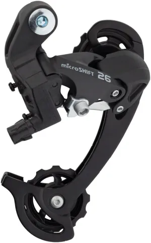 M26 Rear Derailleur - 78 Speed Long Cage Black