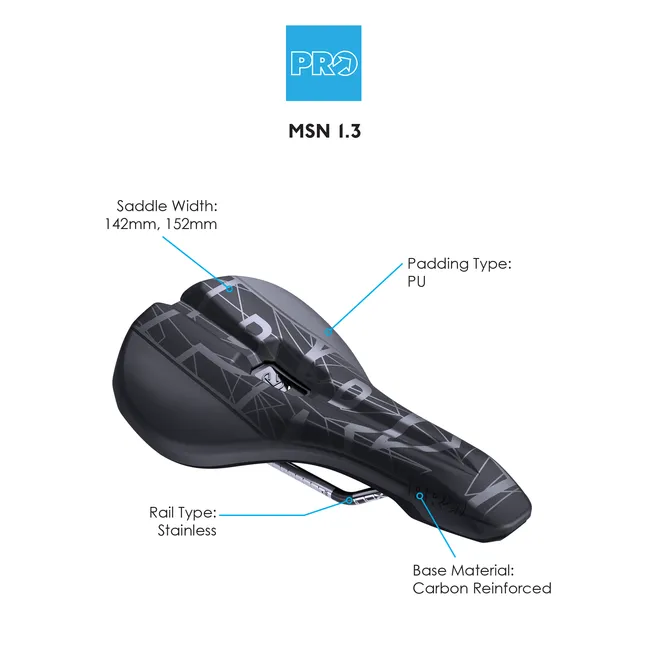 Pro MSN 1.3 Saddle - MTB