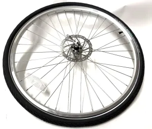 Road Bike Alloy Disc QR Front Wheel 700c 100mm 36 Spoke with Tire and Tube New