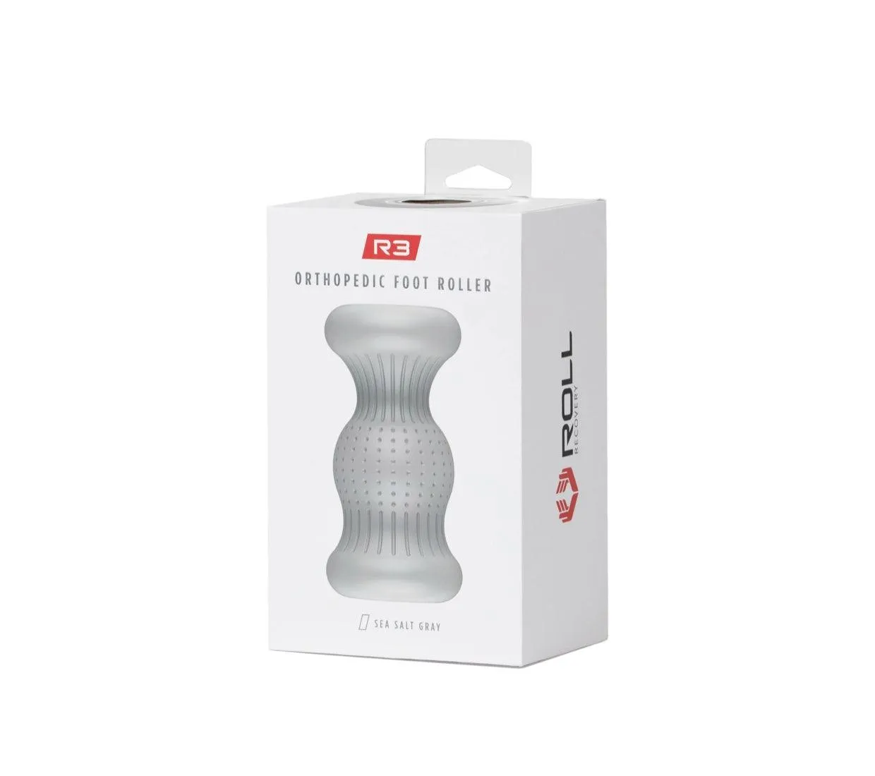 ROLL Recovery R3 Compact Body Roller (Sea Salt Grey)