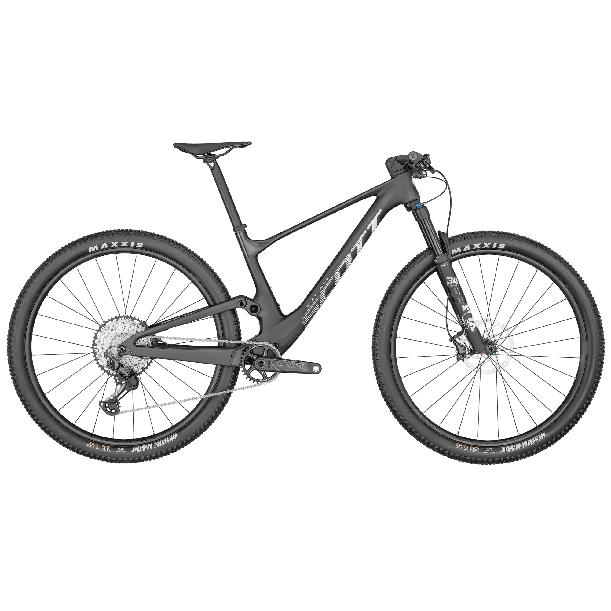 Scott Spark RC Team black 2024 - Shimano XT 1x12sp - Syncros Silverton