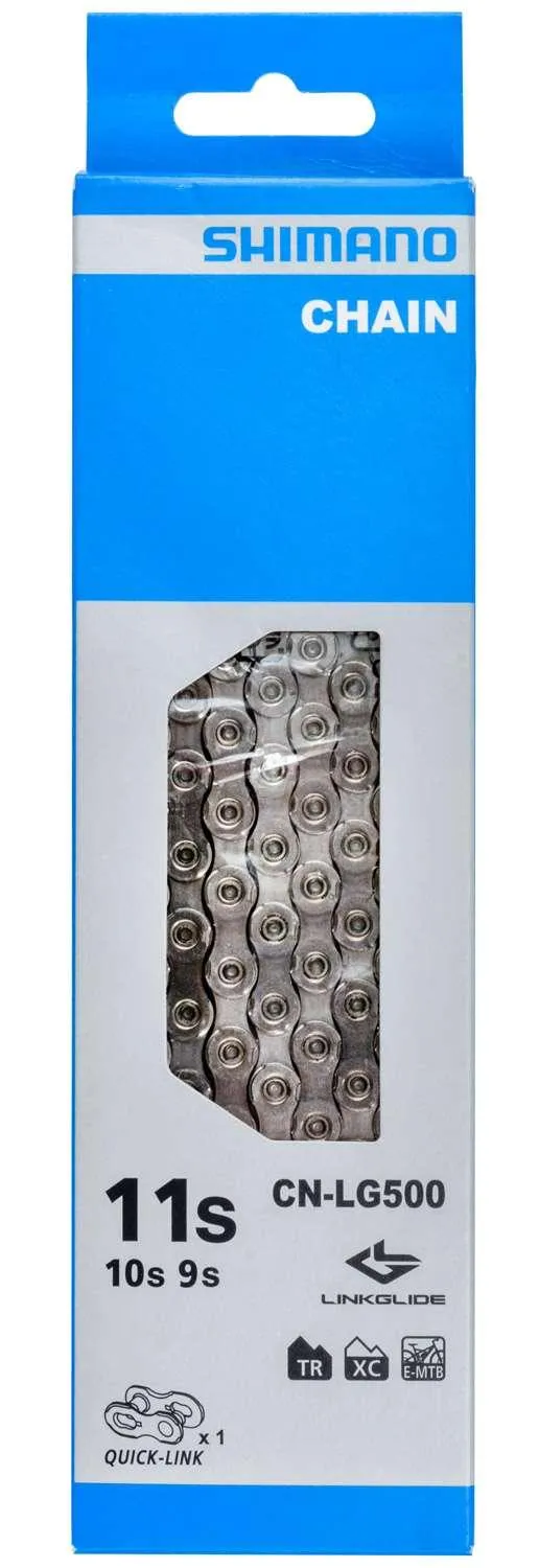 Shimano CN-LG500 9/10/11 Speed Chain (Silver)