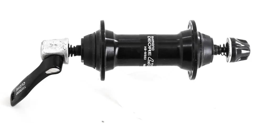 SHIMANO DEORE LX HB-M563 Front MTB / Hybrid Bike Hub 32h Hole Black NEW