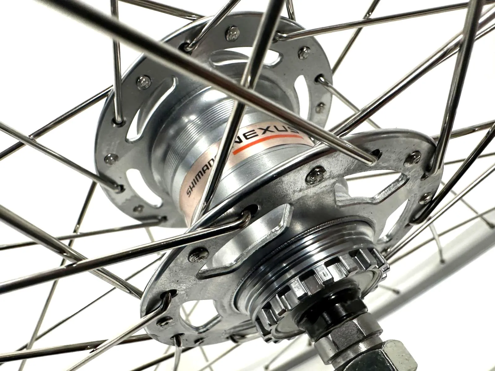 Shimano Nexus Inter3 3 Speed Hub SG-3R40 36h 26" Alloy 120mm Wheelset   Shifter