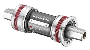 Token JIS Square Tappered CRO Axel Alloy Cups Bottom Bracket