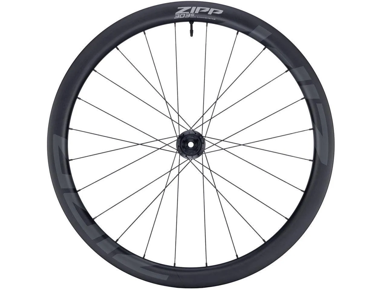 Zipp 303 S Carbon Tubeless Disc Brake Wheel - Shimano/Sram (Black)