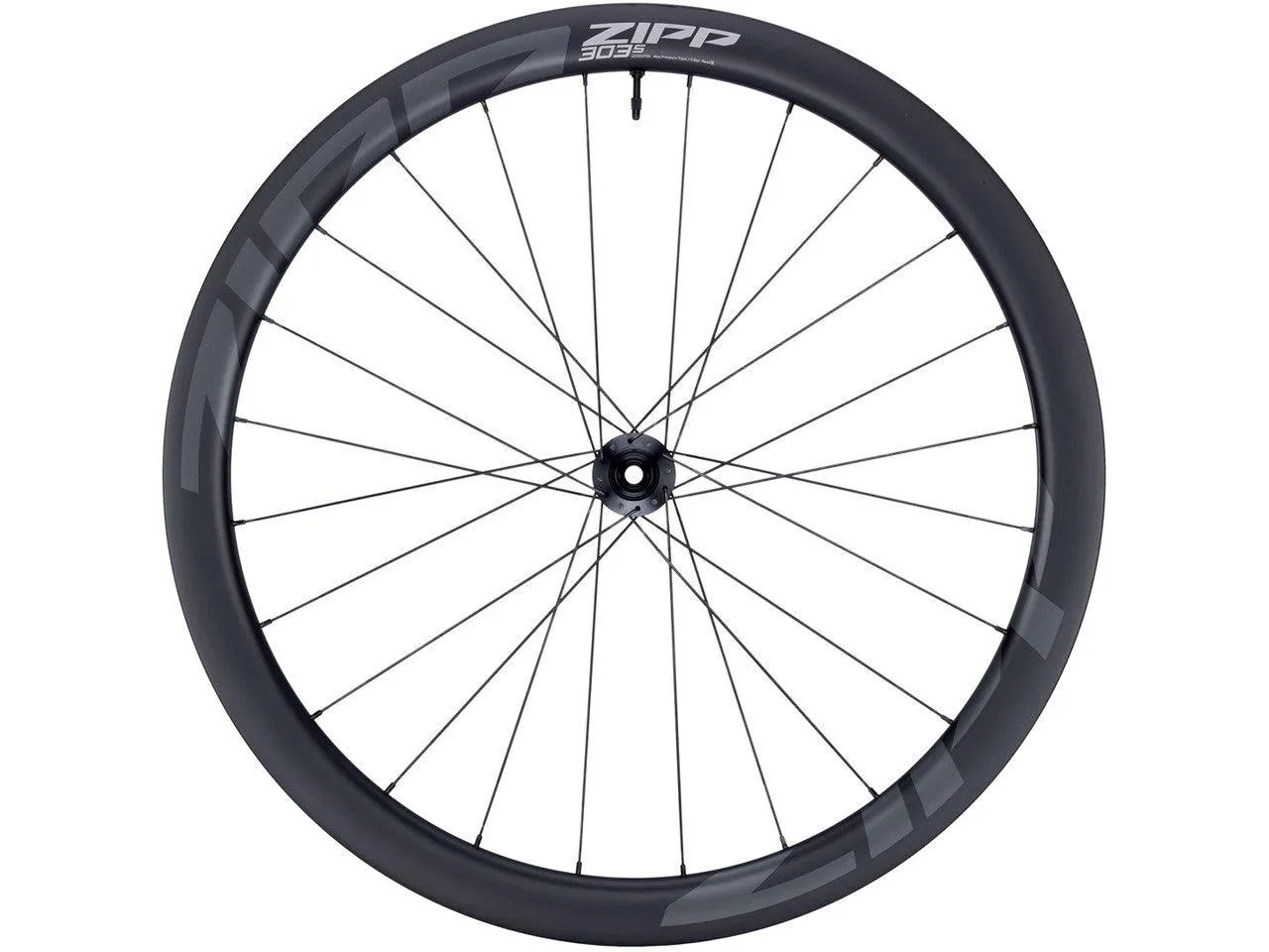 Zipp 303 S Carbon Tubeless Disc Brake Wheel - Shimano/Sram (Black)