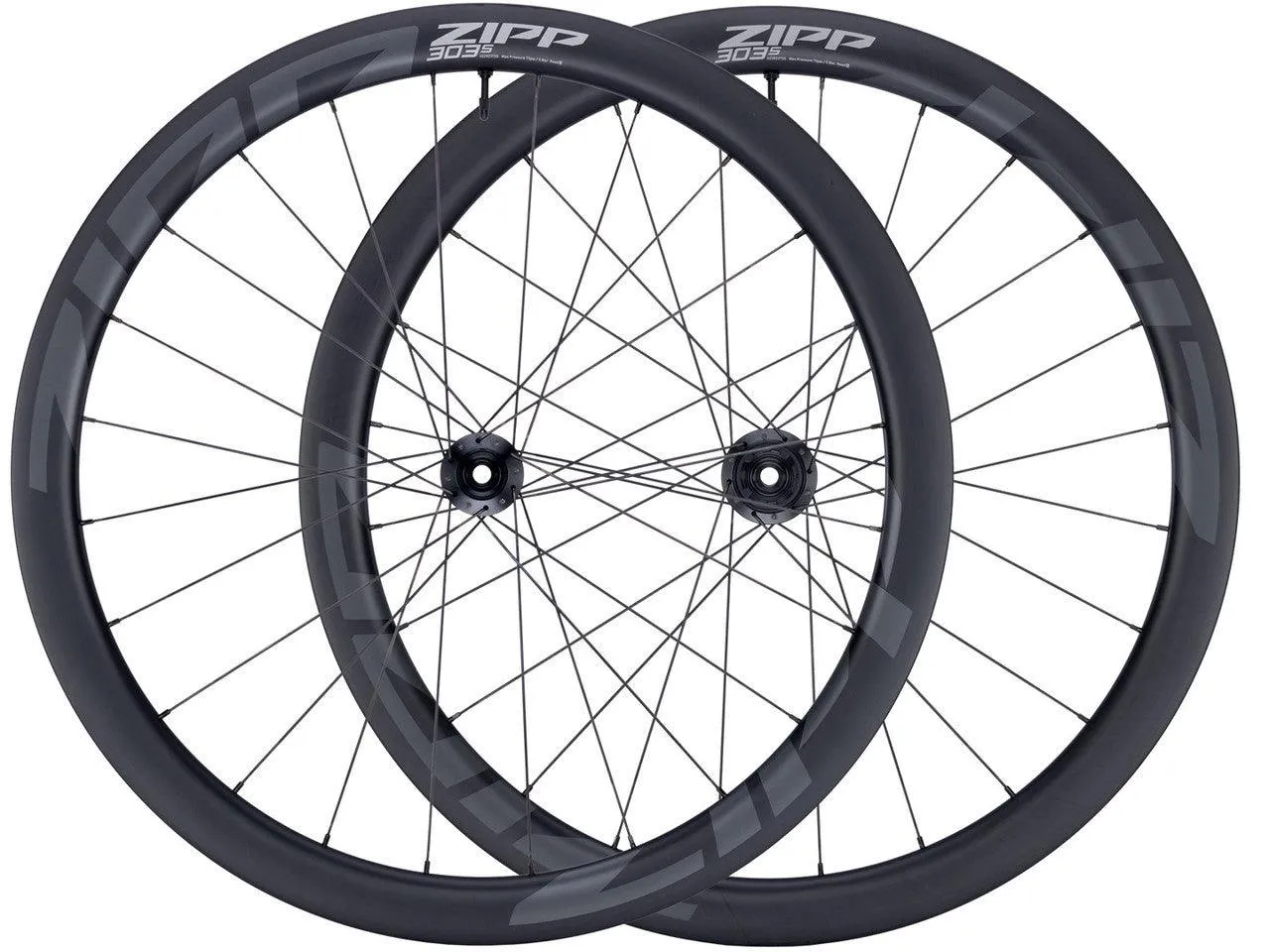 Zipp 303 S Carbon Tubeless Disc Brake Wheel - Shimano/Sram (Black)